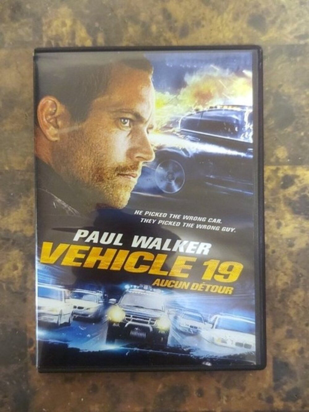 DVD Vehicle 19 Movie 2013 FV (Aucun Detour)